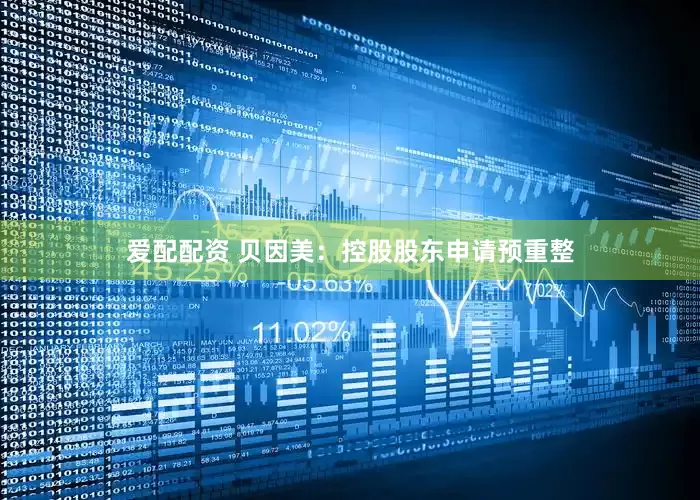 爱配配资 贝因美：控股股东申请预重整